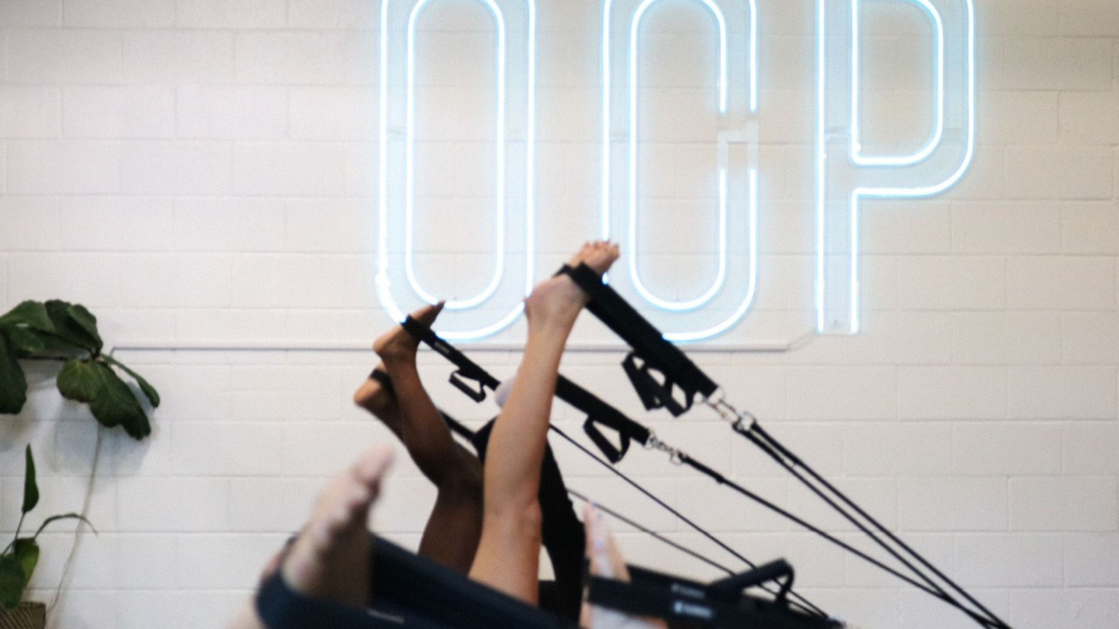 Inside an Oak Cliff Pilates studio