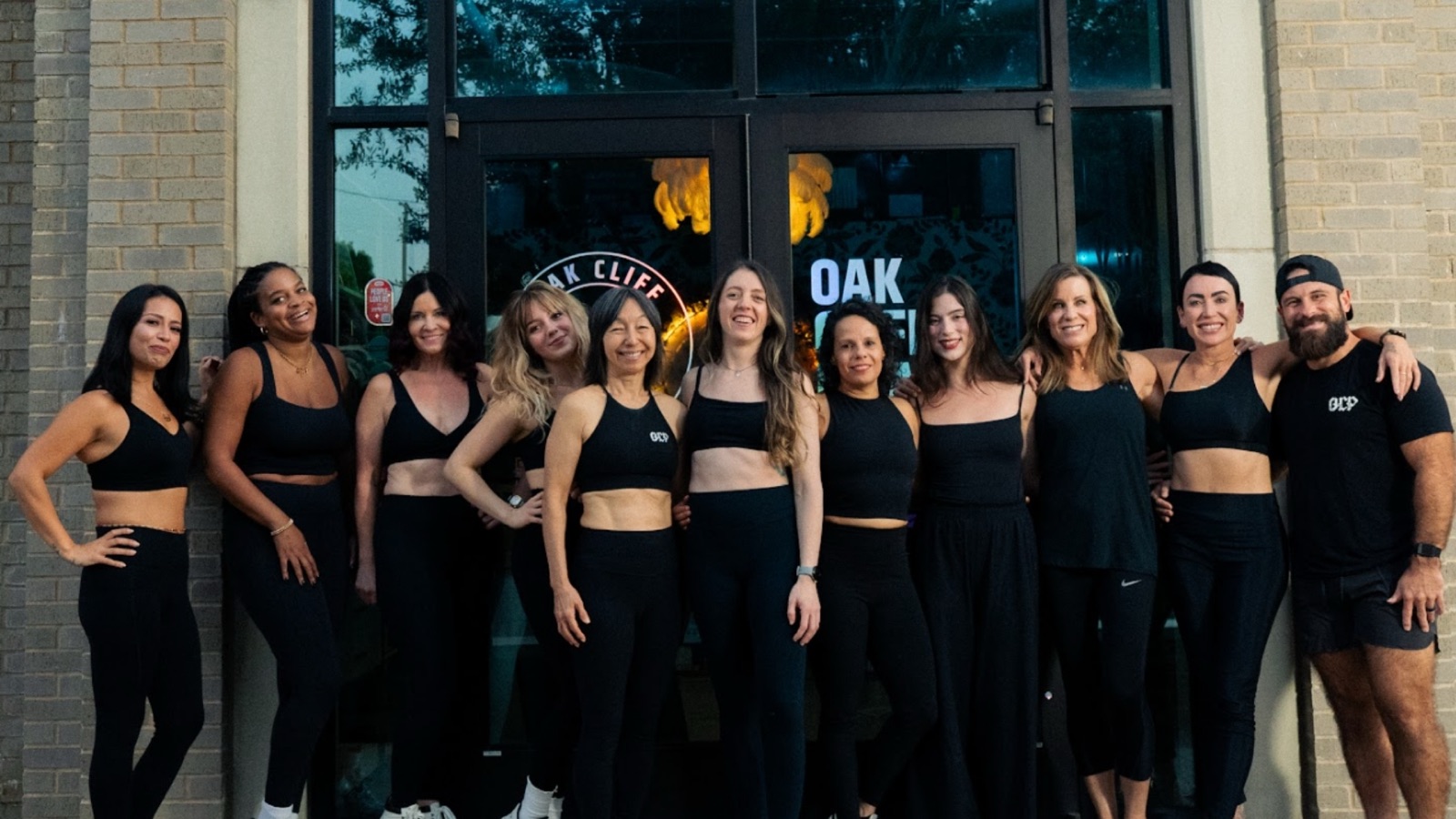 The Oak Cliff Pilates team outside the Bishop Arts studio